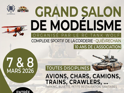 Expo Quiévrechain 2026 avec le Model Club Havay