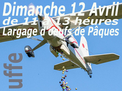 Larguage d'oeufs de paques au Club ASA Bauffe