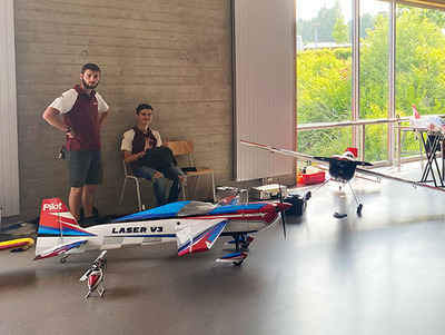 Nuit des sports avec la participation de l'Hirondelles Model Club Bastogne