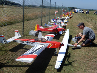 L'aéromodélisme en fête àl'Aéro Model Club EXOCET Rognée