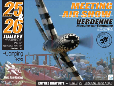 Meeting / Air Show au Model Club Famenne