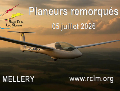 Planeurs remorqués au Royal Club Luc Mommer
