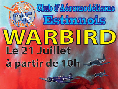 Warbird au Club d'Aéromodélisme Estinnois