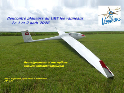Remorquage Planeurs au club de Modélisme Les Vanneaux