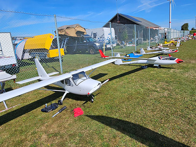 Rencontre planeurs internationale à l'Hirondelles Model Club Bastogne