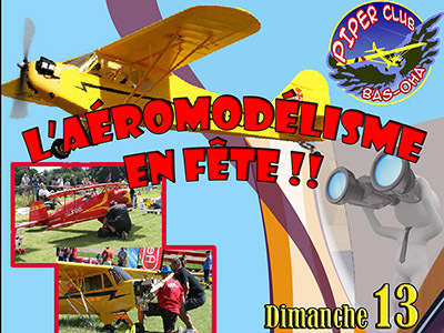 L'aéromodélisme en fête au Piper Club de Bas Oha  