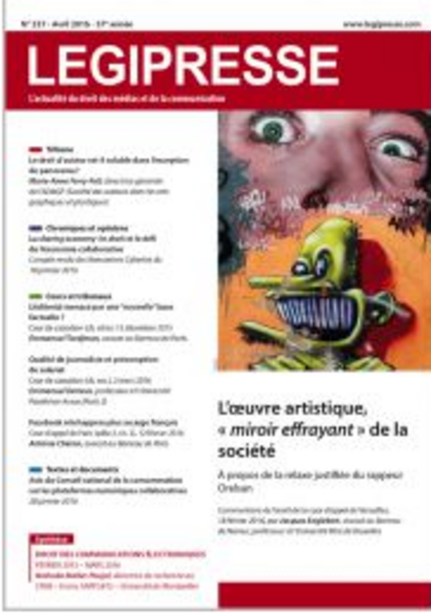 L’œuvre artistique, « miroir effrayant » de la société – À propos de la relaxe justifiée du rappeur Orelsan