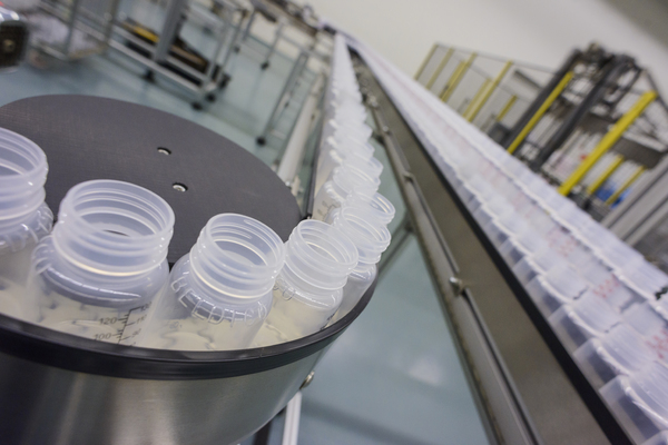 Full automated production of feeding bottles